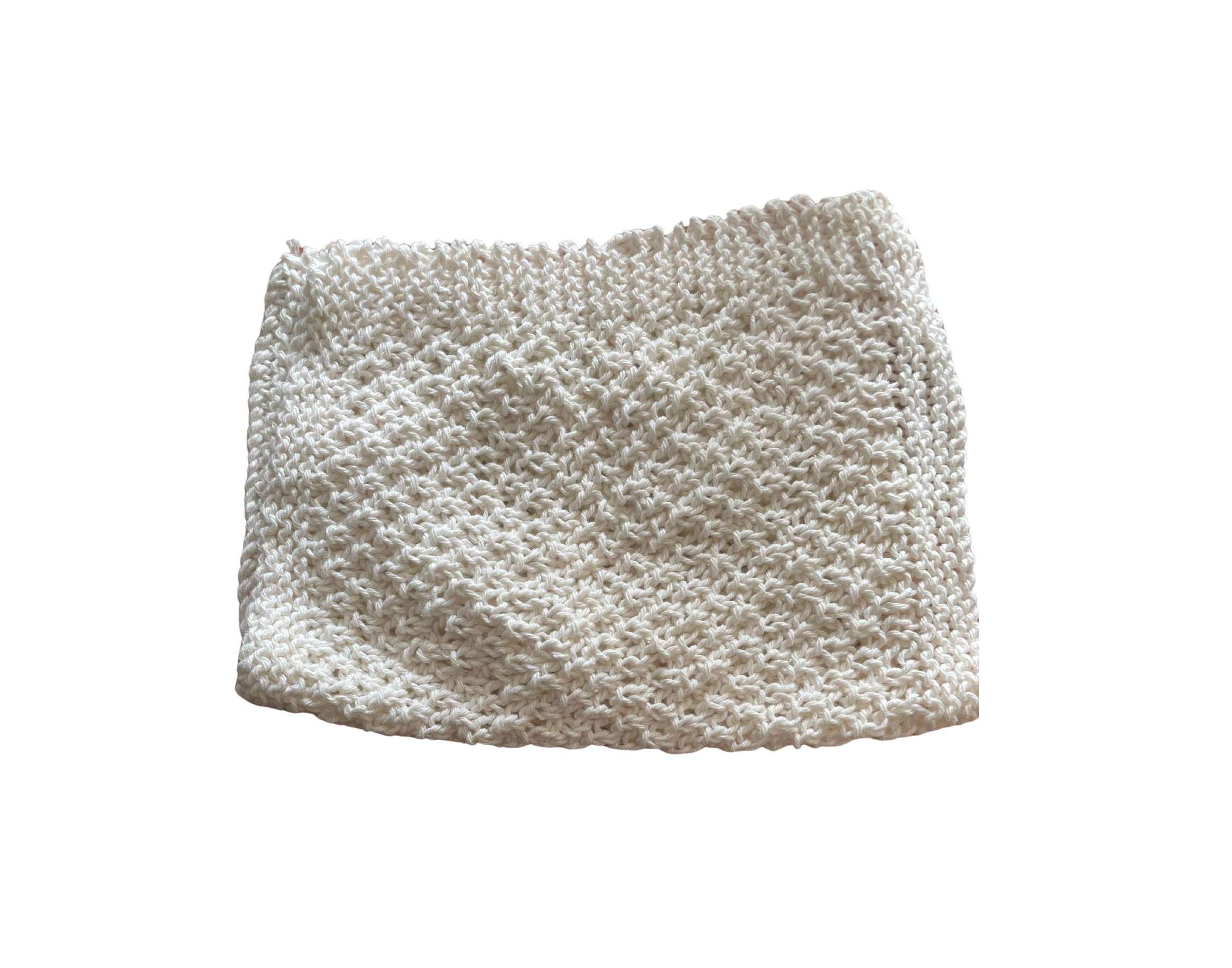 The Pippins Eco Wool-knitted dishcloth